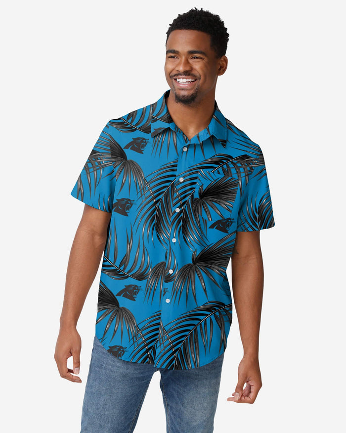 Carolina Panthers Hawaiian Button Up Shirt FOCO S - FOCO.com