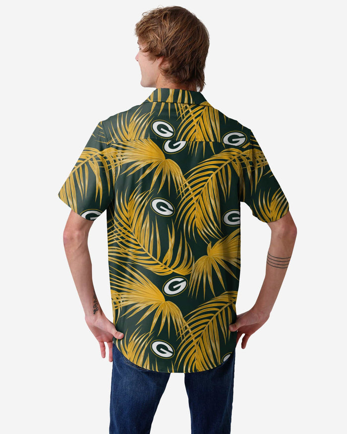 Green Bay Packers Hawaiian Button Up Shirt FOCO - FOCO.com