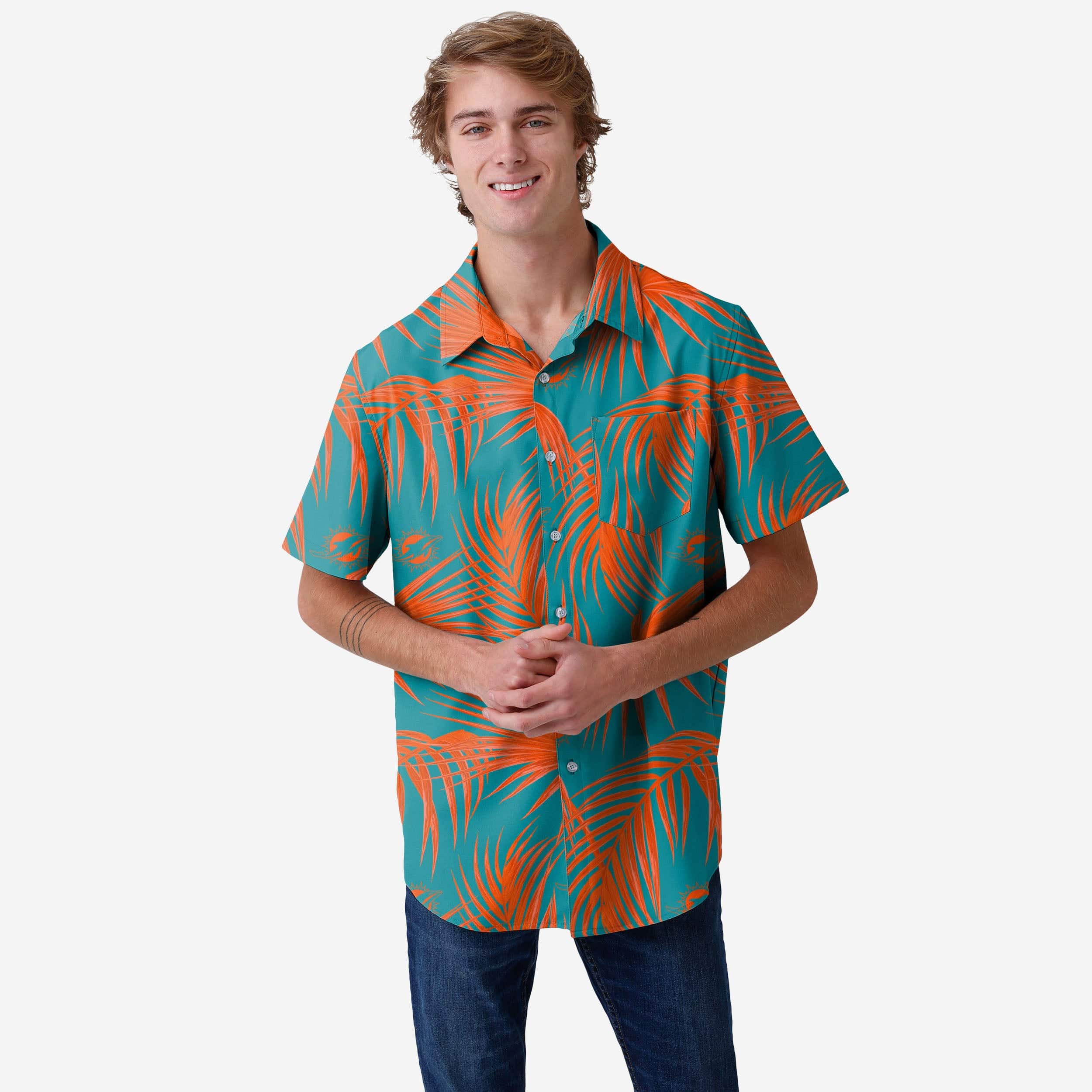 Miami Dolphins Luxury LV Louis Vuitton NFL Aloha Hawaii Shirt