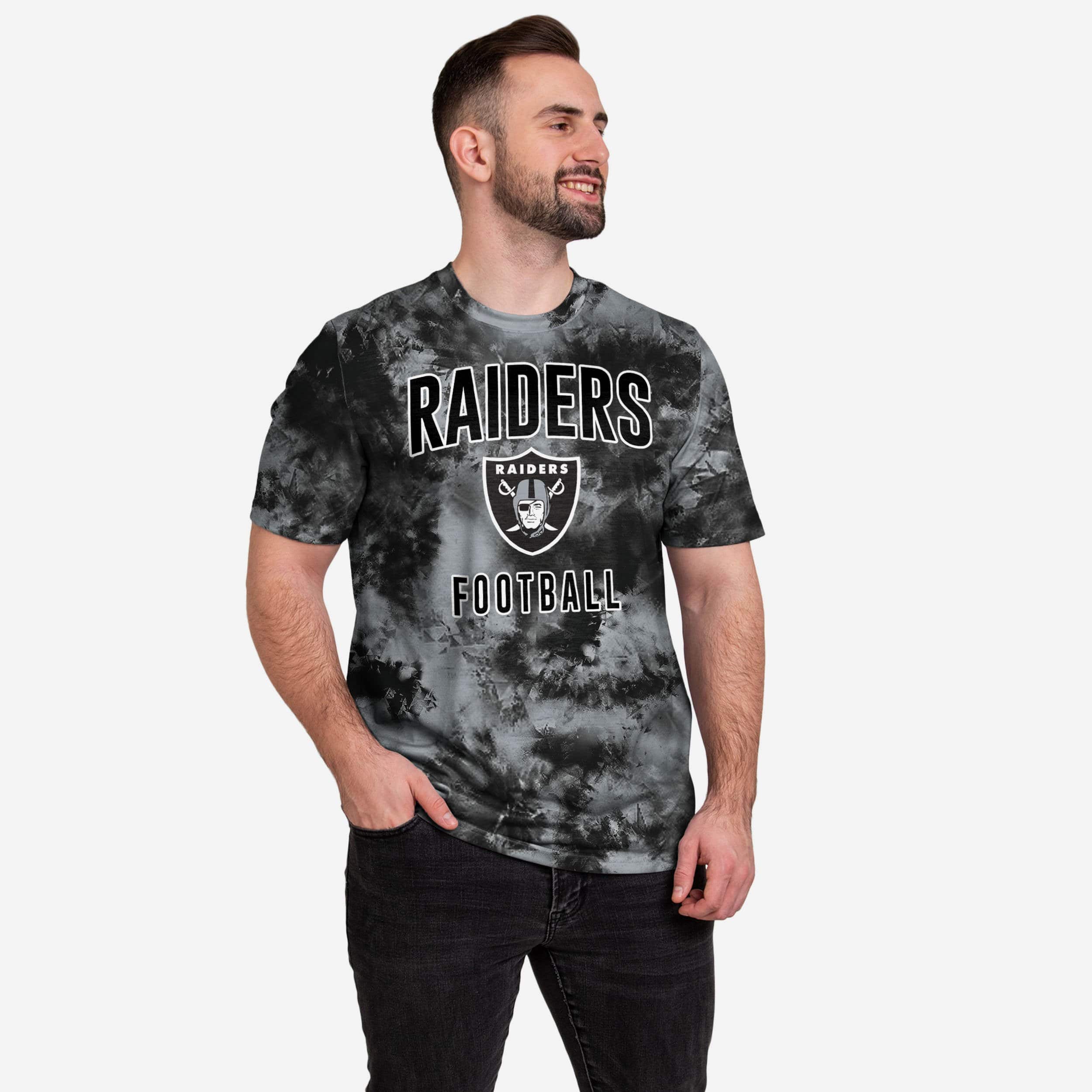 Las Vegas Raiders To Tie-Dye For T-Shirt FOCO