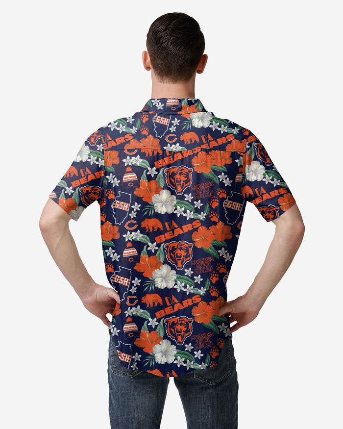 Chicago Bears City Style Button Up Shirt FOCO - FOCO.com