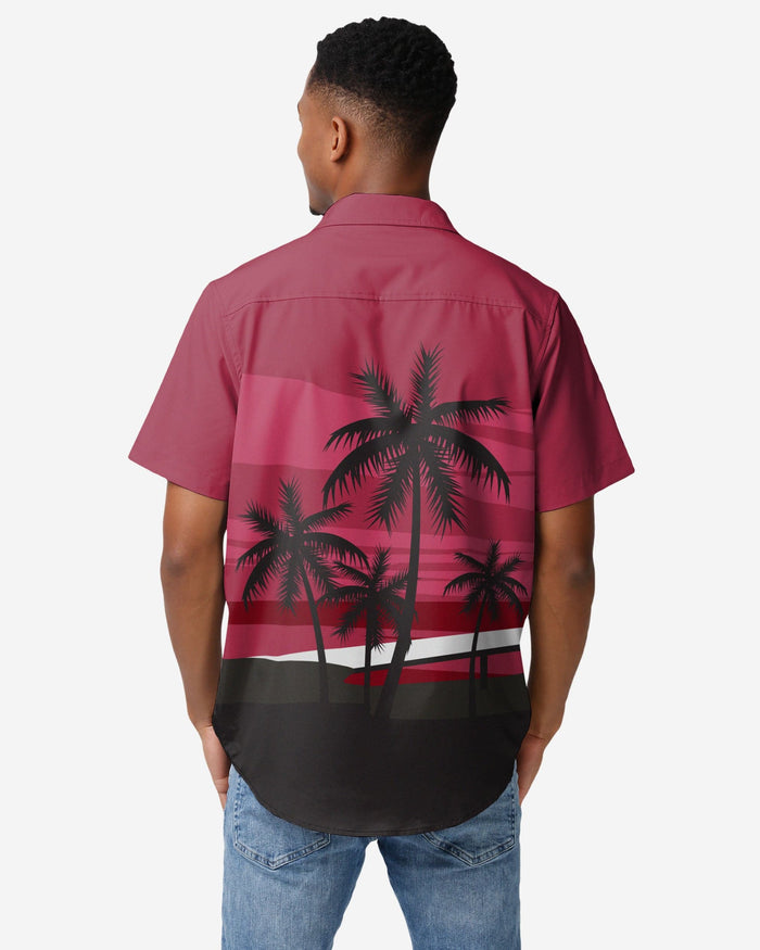 Arizona Cardinals Tropical Sunset Button Up Shirt FOCO - FOCO.com