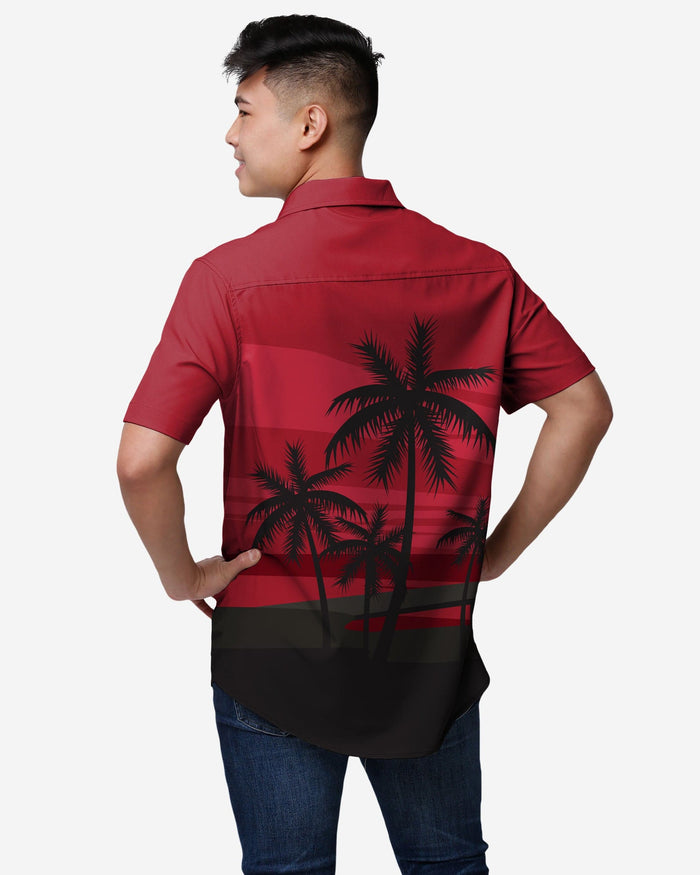 Tampa Bay Buccaneers Tropical Sunset Button Up Shirt FOCO - FOCO.com