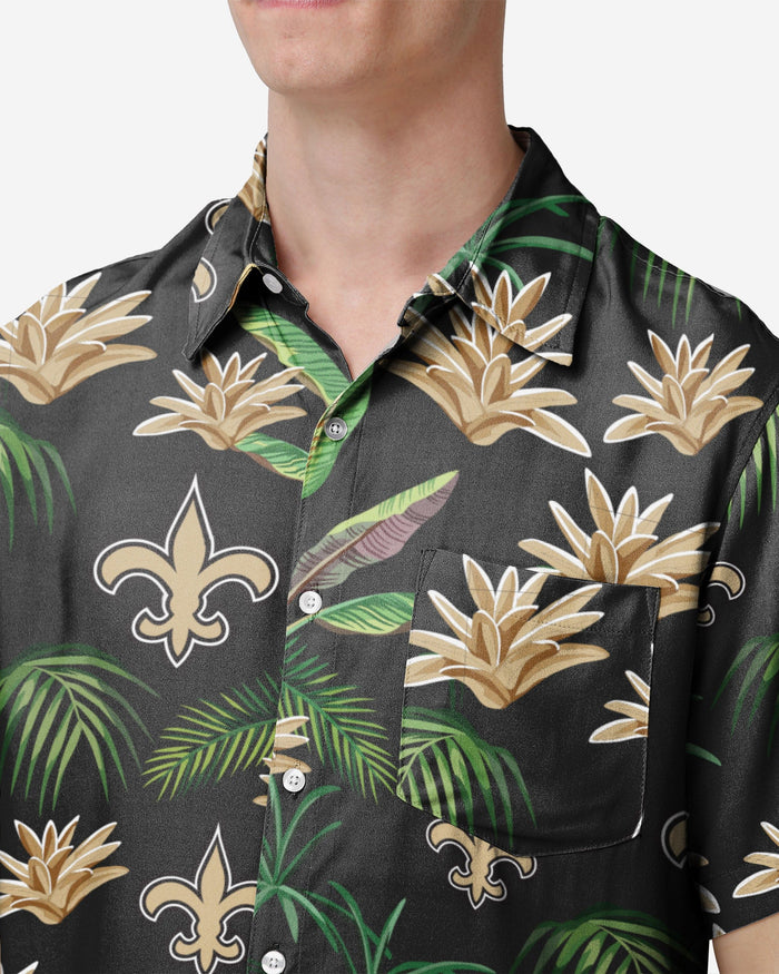 New Orleans Saints Victory Vacay Button Up Shirt FOCO - FOCO.com