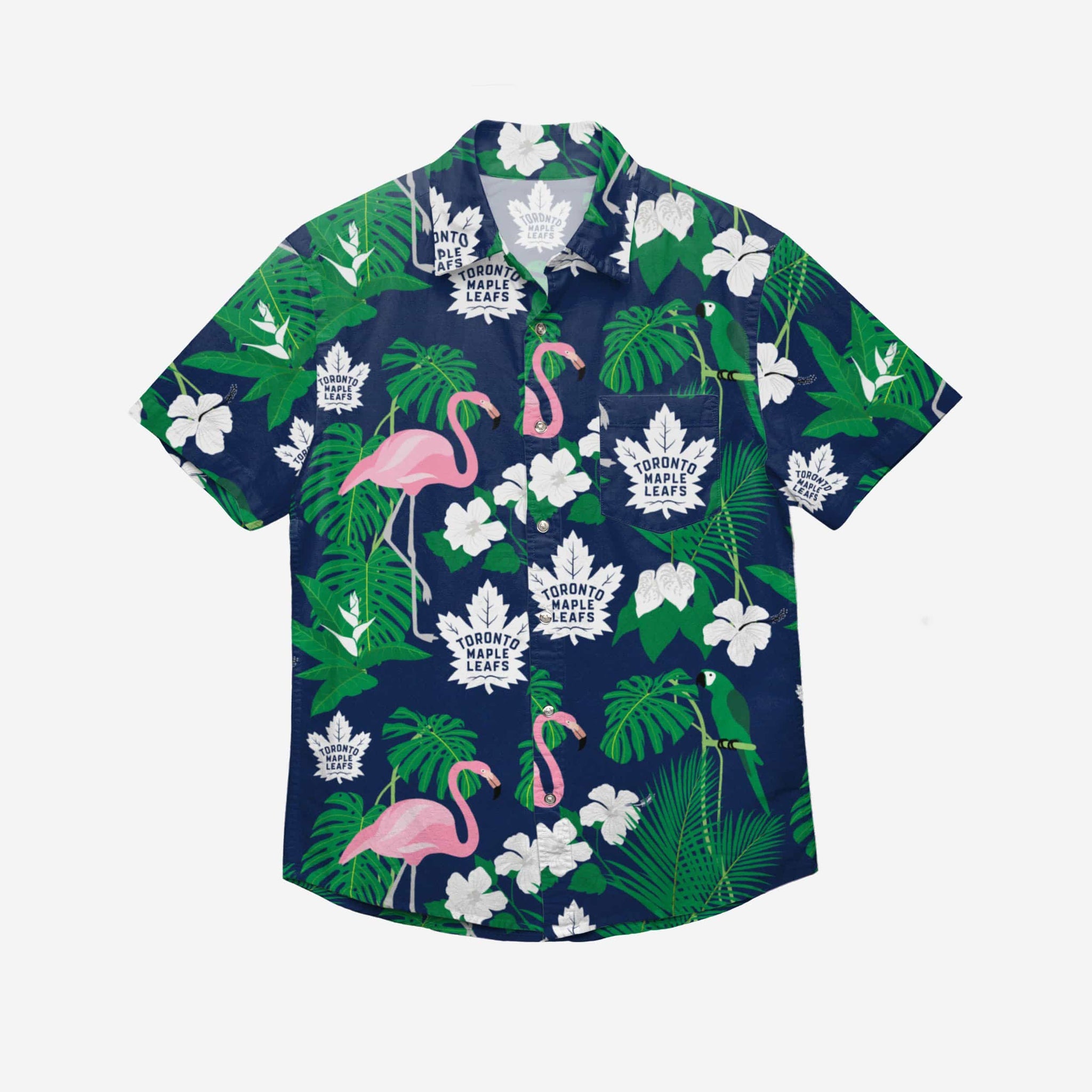 Toronto Maple Leafs NHL Flower Hawaiian Shirt Gift For Men Women