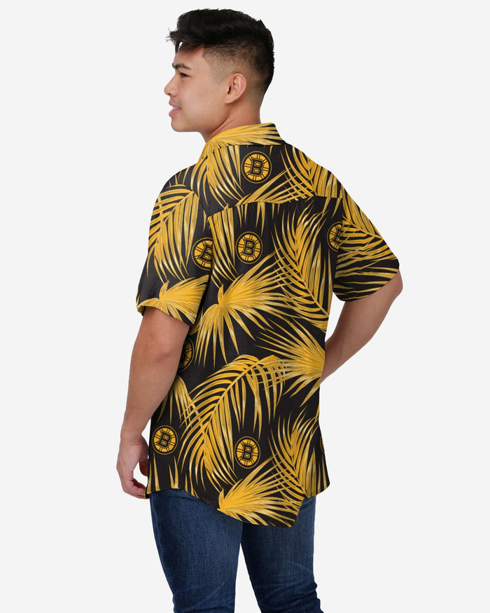 Boston Bruins Hawaiian Button Up Shirt FOCO - FOCO.com