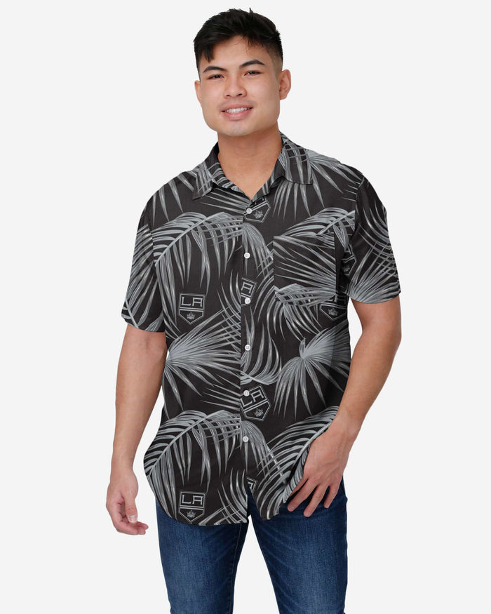 Los Angeles Kings Hawaiian Button Up Shirt FOCO S - FOCO.com