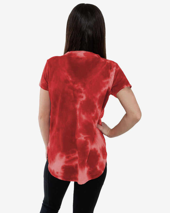 Washington Nationals Womens Tie-Dye Rush Oversized T-Shirt FOCO - FOCO.com