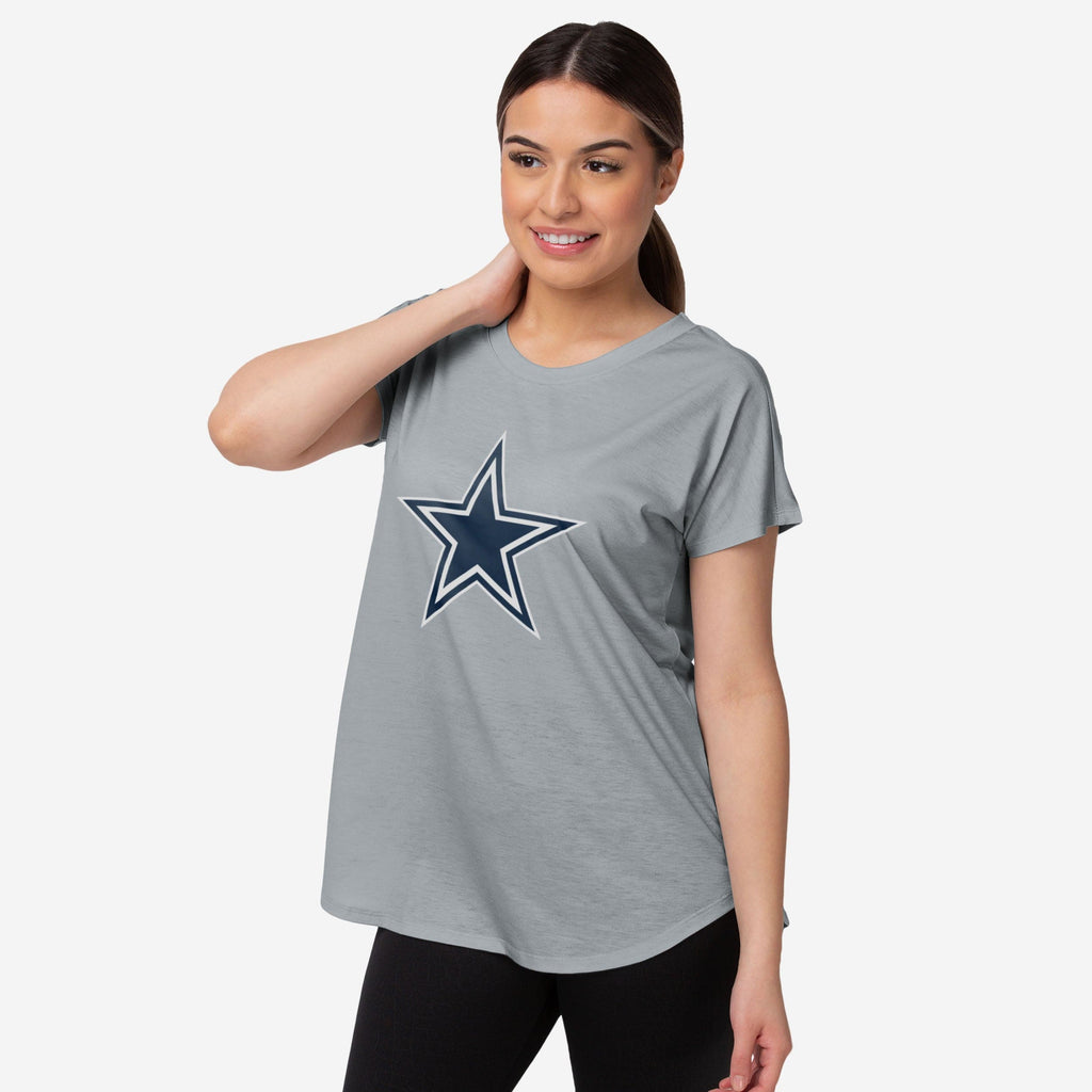 Dallas Cowboys Womens Big Logo Tunic Top FOCO S - FOCO.com