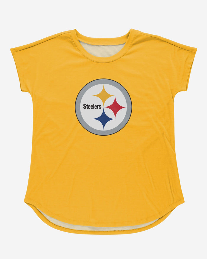 Pittsburgh Steelers Womens Big Logo Tunic Top FOCO - FOCO.com
