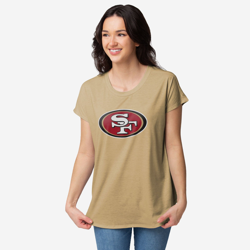 San Francisco 49ers Womens Big Logo Tunic Top FOCO S - FOCO.com