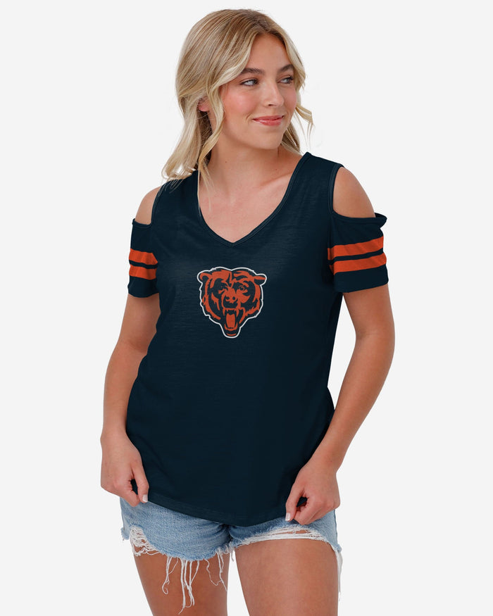women's chicago bears crop top
