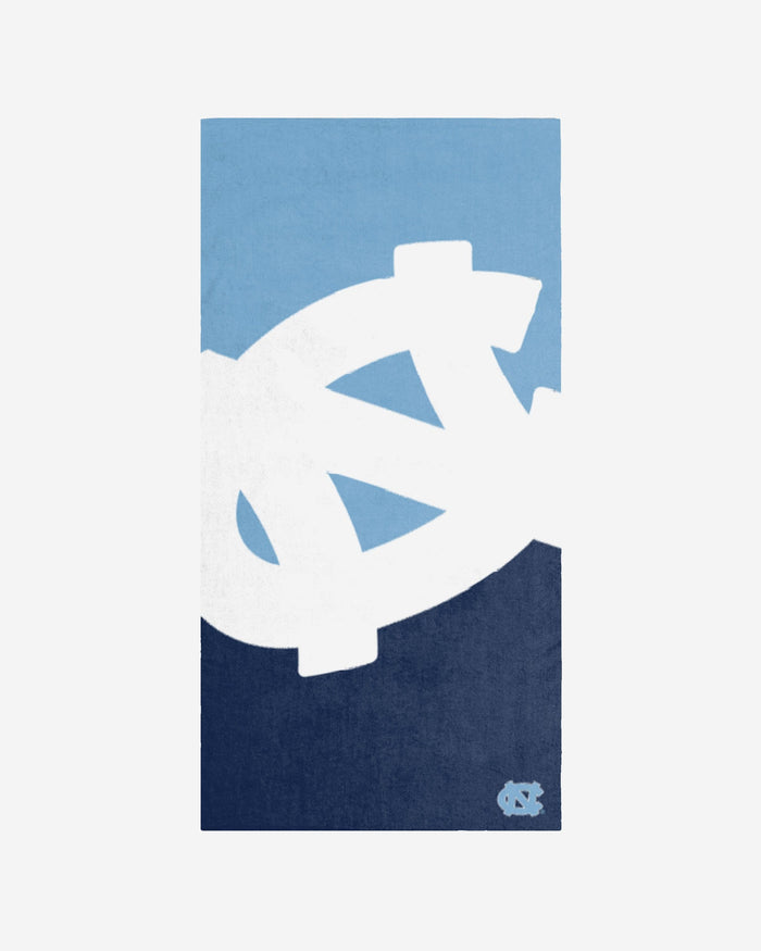 North Carolina Tar Heels Big Logo Beach Towel FOCO - FOCO.com