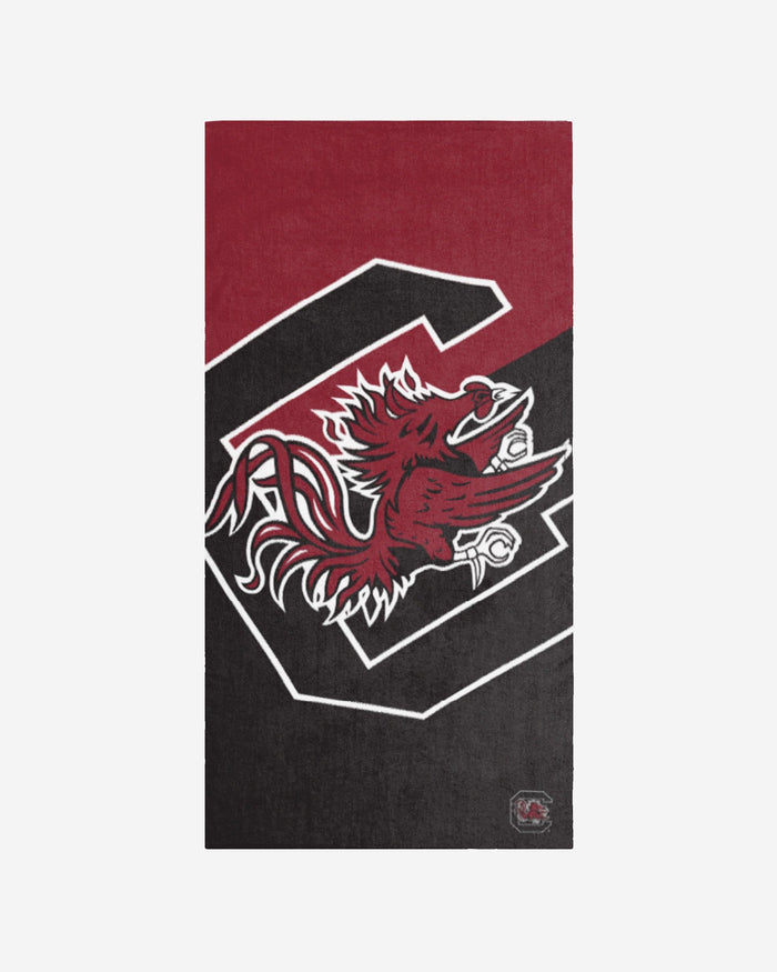 South Carolina Gamecocks Big Logo Beach Towel FOCO - FOCO.com