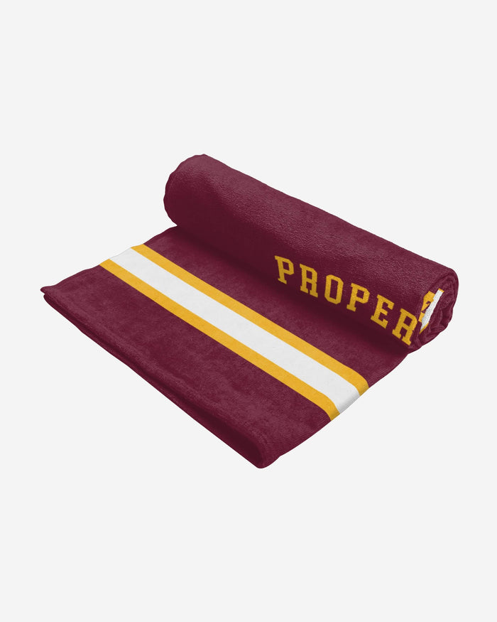 Washington Commanders Property Of Beach Towel FOCO - FOCO.com