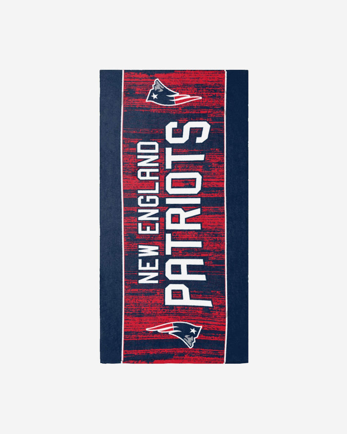 New England Patriots Big Logo Beach Towel FOCO - FOCO.com