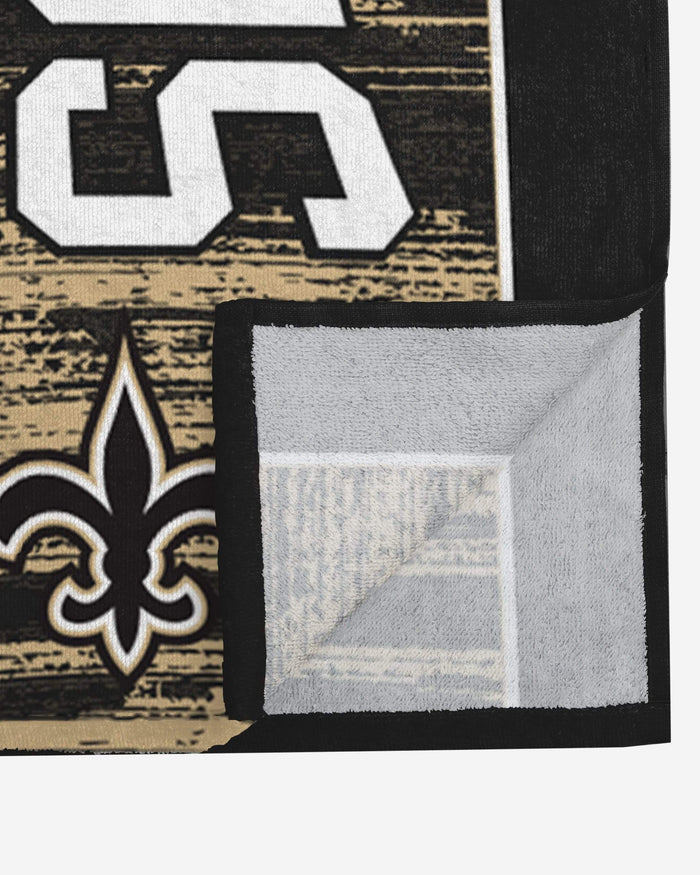 New Orleans Saints Big Logo Beach Towel FOCO - FOCO.com