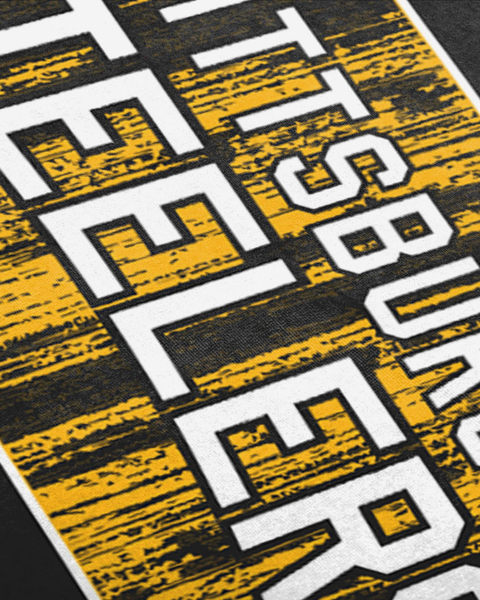 Pittsburgh Steelers Big Logo Beach Towel FOCO - FOCO.com