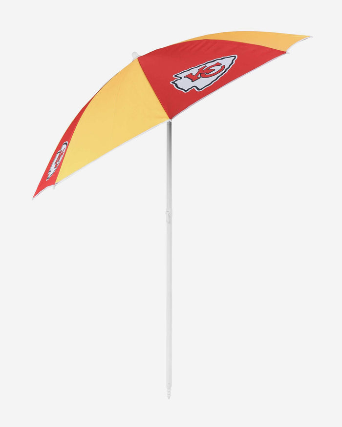 Kansas City Chiefs Beach Umbrella FOCO - FOCO.com