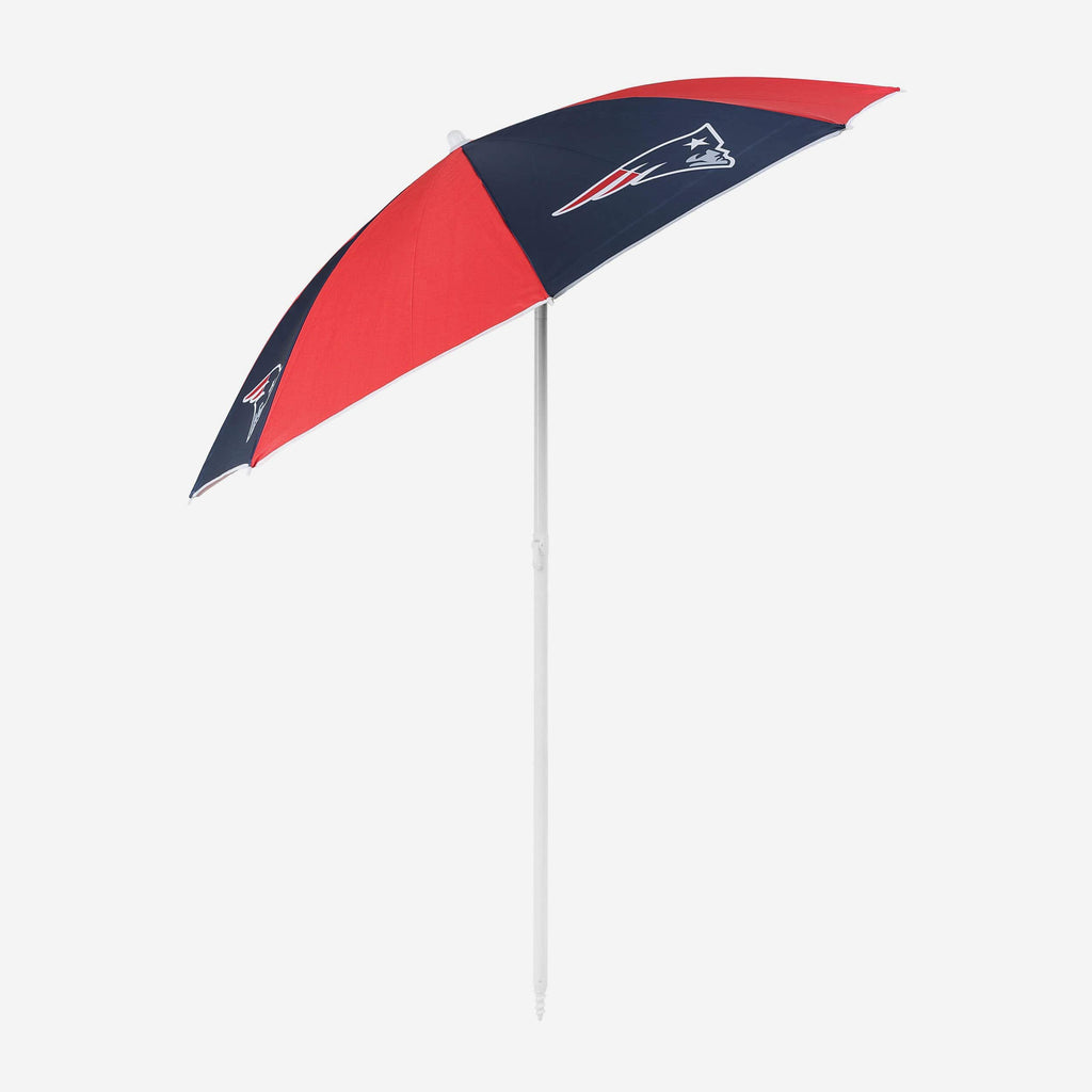 New England Patriots Beach Umbrella FOCO - FOCO.com