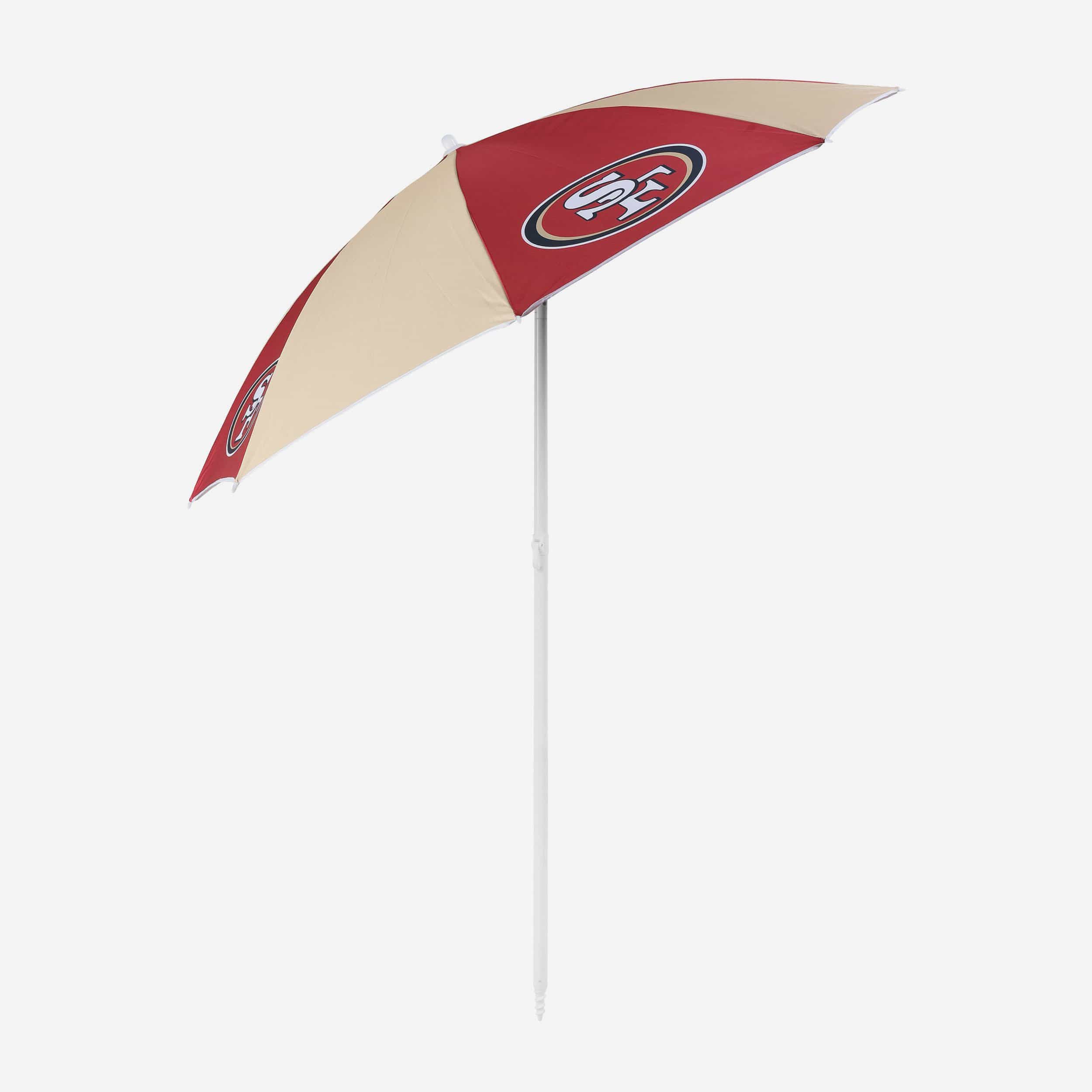 denver broncos patio umbrella San Francisco 49ers Beach allowing wind to escape Color:Cyan with Matte Black UPC 850048466661 N1:Safety HP10 EVO-II RALLY WW