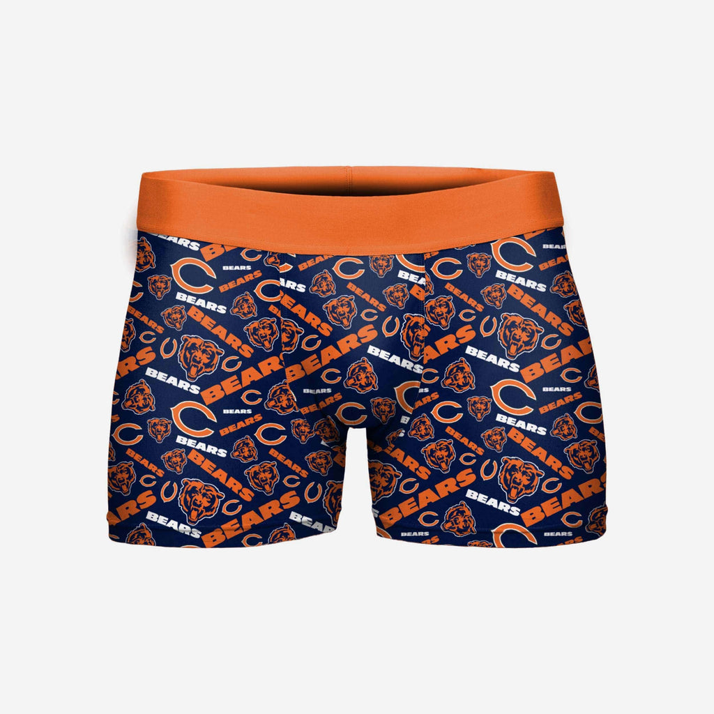 Chicago Bears Repeat Logo Underwear FOCO M - FOCO.com