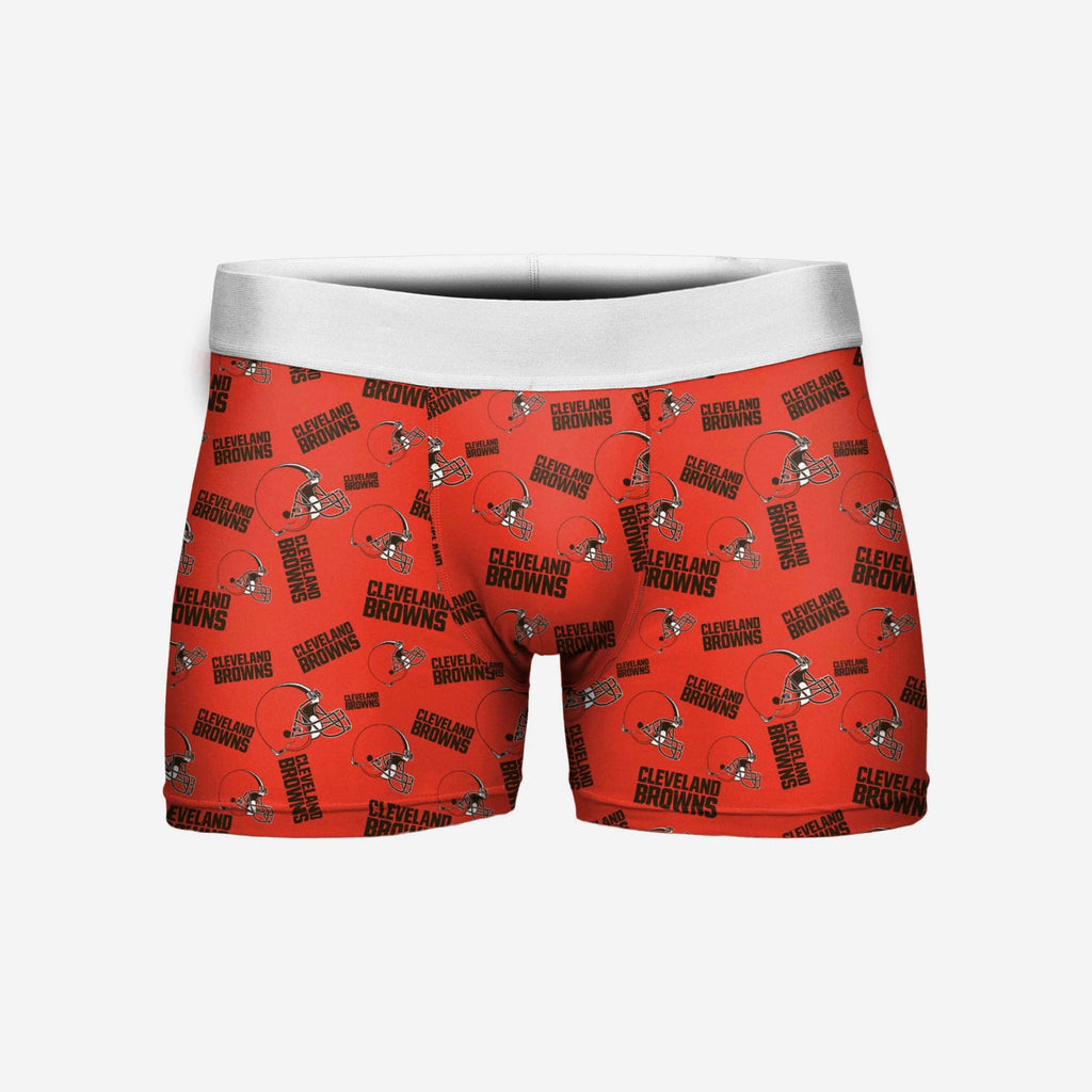 Cleveland Browns Original Repeat Logo Underwear FOCO M - FOCO.com