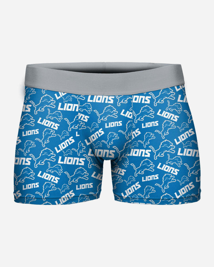 Detroit Lions Repeat Logo Underwear FOCO M - FOCO.com