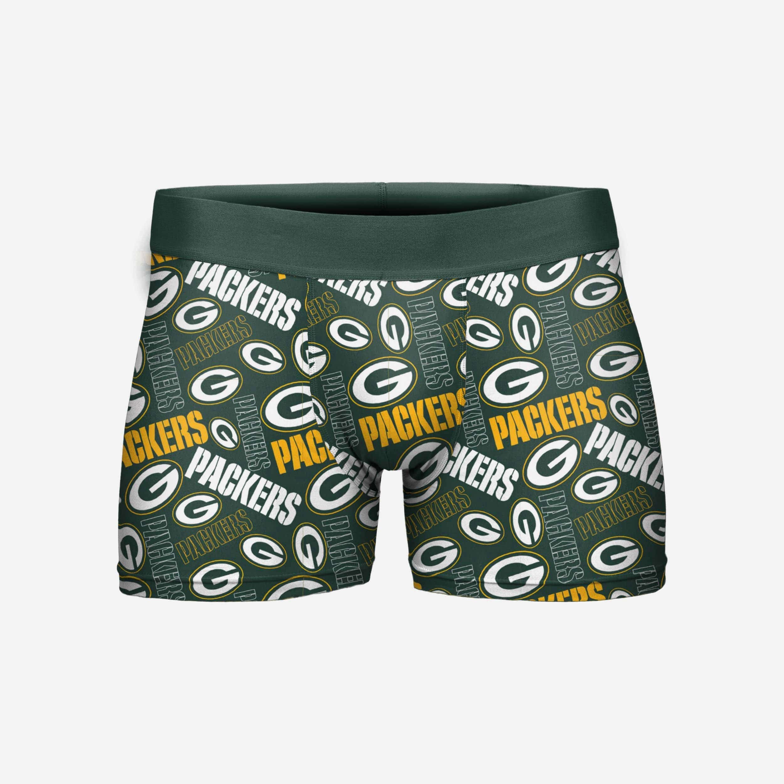 Green Bay Packers Repeat Logo Underwear