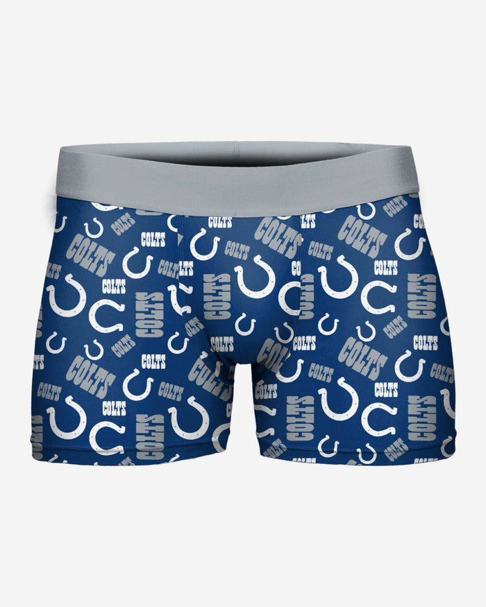 Indianapolis Colts Repeat Logo Underwear FOCO M - FOCO.com
