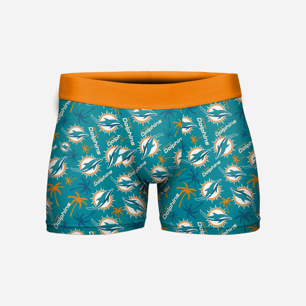 Miami Dolphins Repeat Logo Underwear FOCO M - FOCO.com