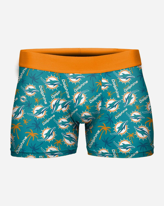 Miami Dolphins Repeat Logo Underwear FOCO M - FOCO.com