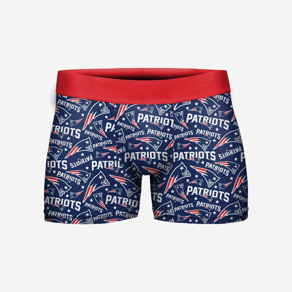 New England Patriots Repeat Logo Underwear FOCO 2XL - FOCO.com