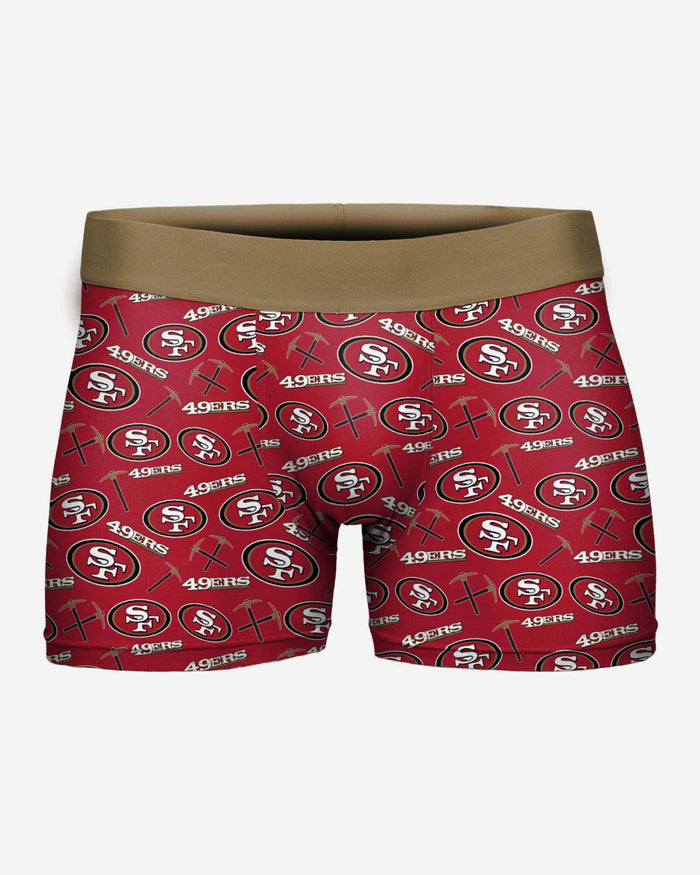 San Francisco 49ers Repeat Logo Underwear FOCO M - FOCO.com