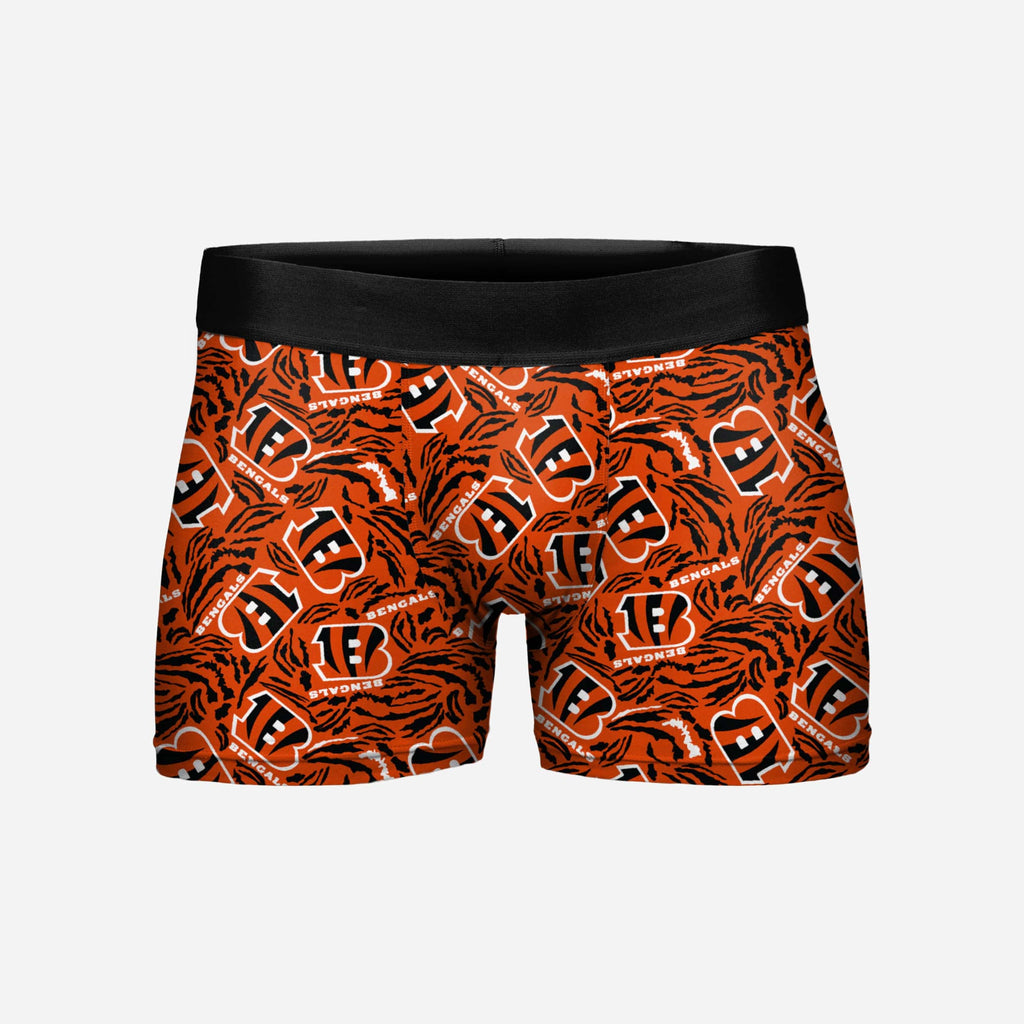 Cincinnati Bengals Repeat Logo Underwear FOCO S - FOCO.com
