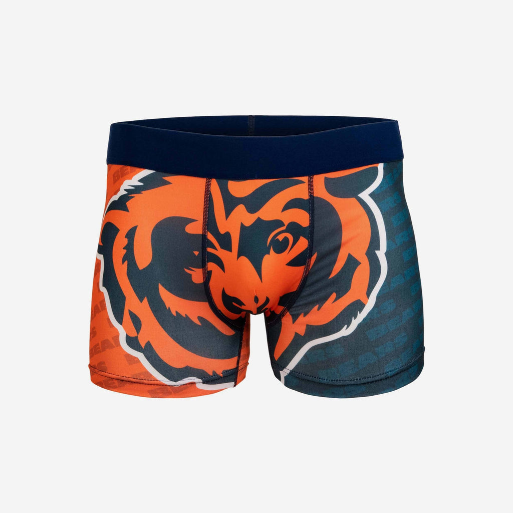 Chicago Bears Printed Big Logo Underwear FOCO S - FOCO.com