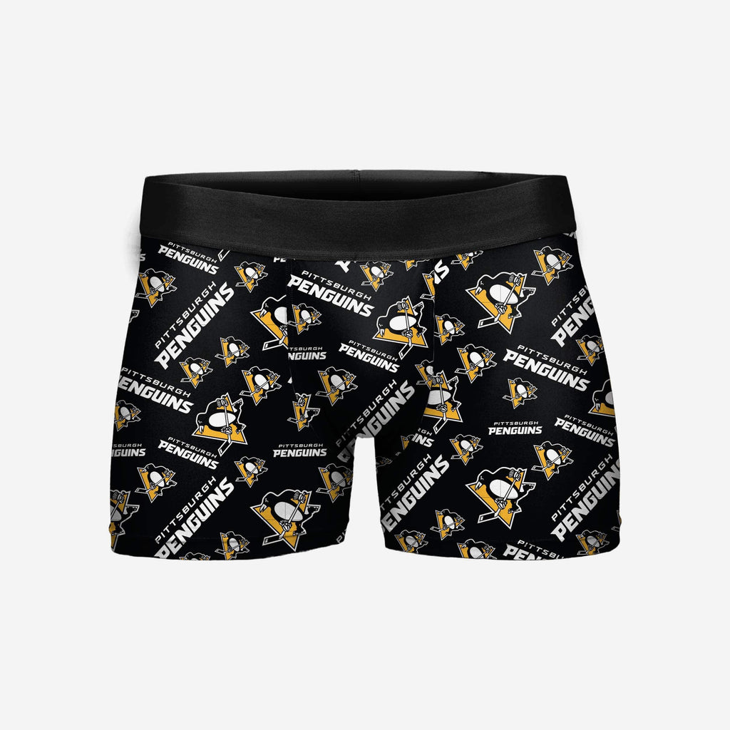 Pittsburgh Penguins Repeat Logo Underwear FOCO 2XL - FOCO.com