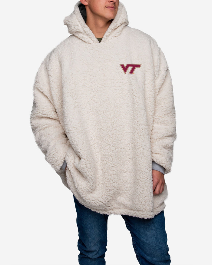 Virginia Tech Hokies Reversible Big Logo Hoodeez FOCO - FOCO.com
