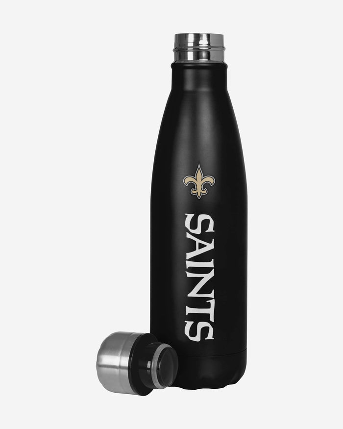 New Orleans Saints Wordmark Chill Water Bottle FOCO - FOCO.com