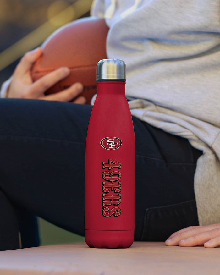 San Francisco 49ers Wordmark Chill Water Bottle FOCO