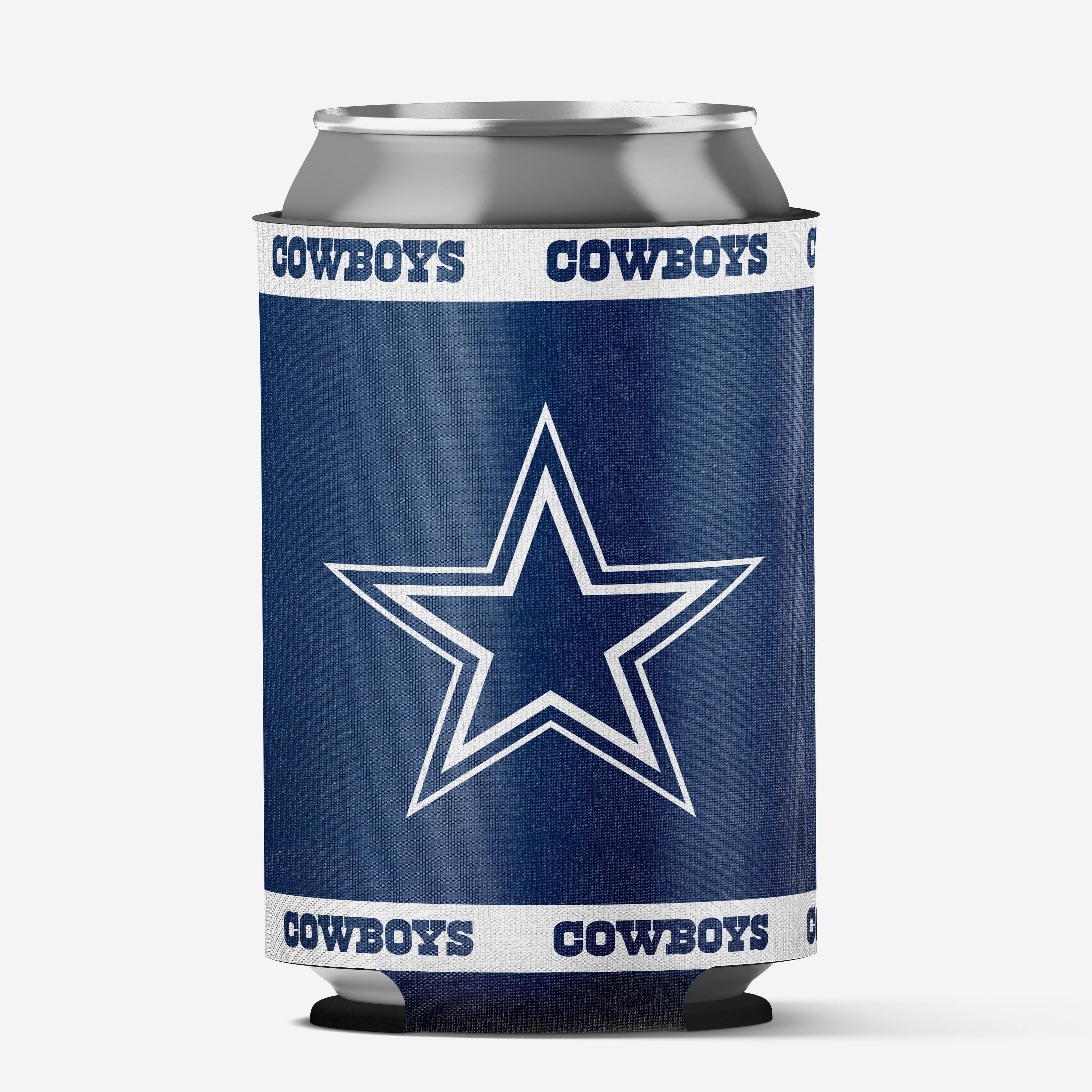 Dallas Cowboys koozie koozies beer soda holder cooler NFL football