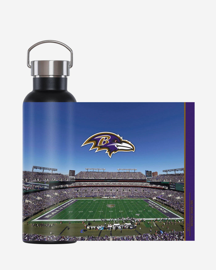 Baltimore Ravens Home Field Hydration 25 oz Bottle FOCO - FOCO.com