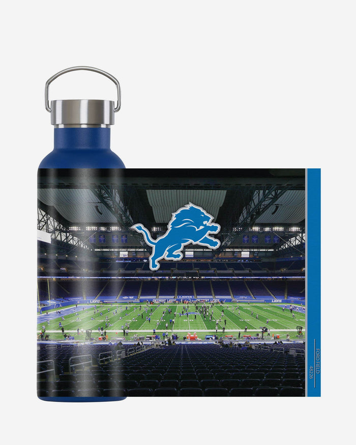 Detroit Lions Home Field Hydration 25 oz Bottle FOCO - FOCO.com