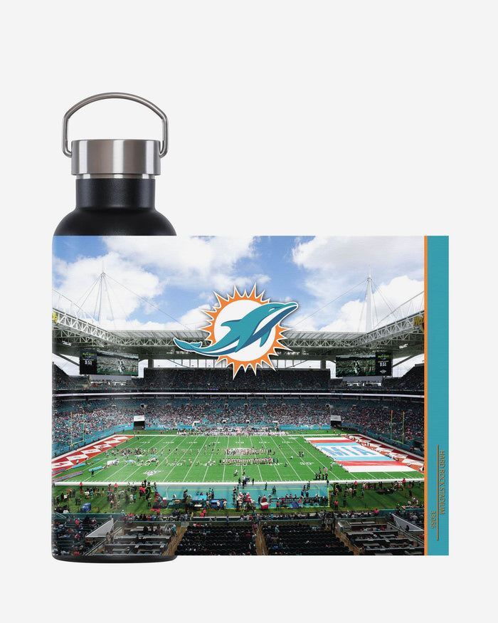 Miami Dolphins Home Field Hydration 25 oz Bottle FOCO - FOCO.com