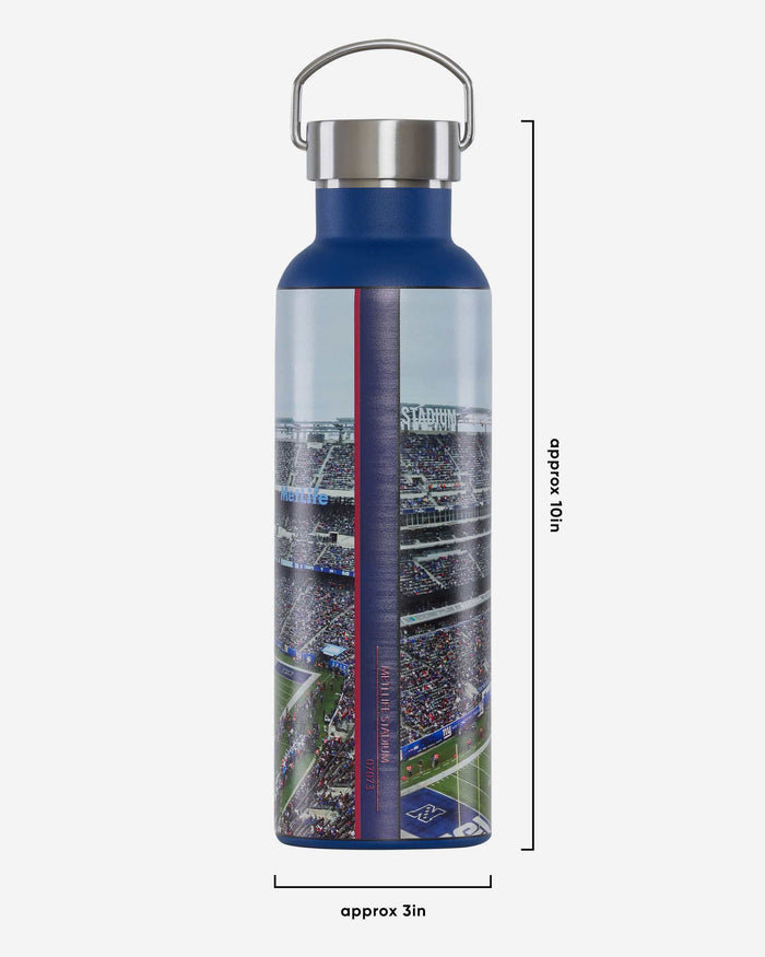 New York Giants Home Field Hydration 25 oz Bottle FOCO - FOCO.com