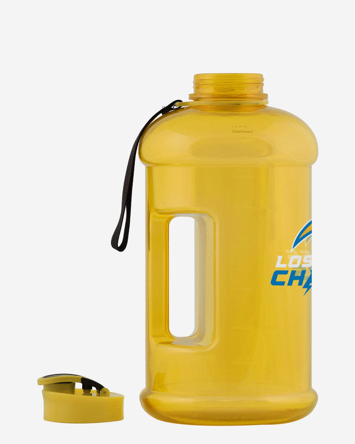 Los Angeles Chargers Large Team Color Clear Sports Bottle FOCO - FOCO.com