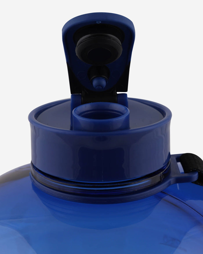 New York Giants Large Team Color Clear Sports Bottle FOCO - FOCO.com