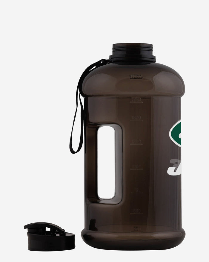 New York Jets Large Team Color Clear Sports Bottle FOCO - FOCO.com