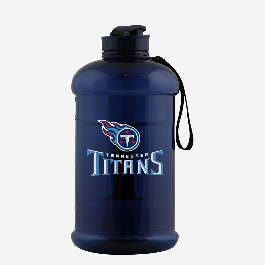 Tennessee Titans Large Team Color Clear Sports Bottle FOCO - FOCO.com