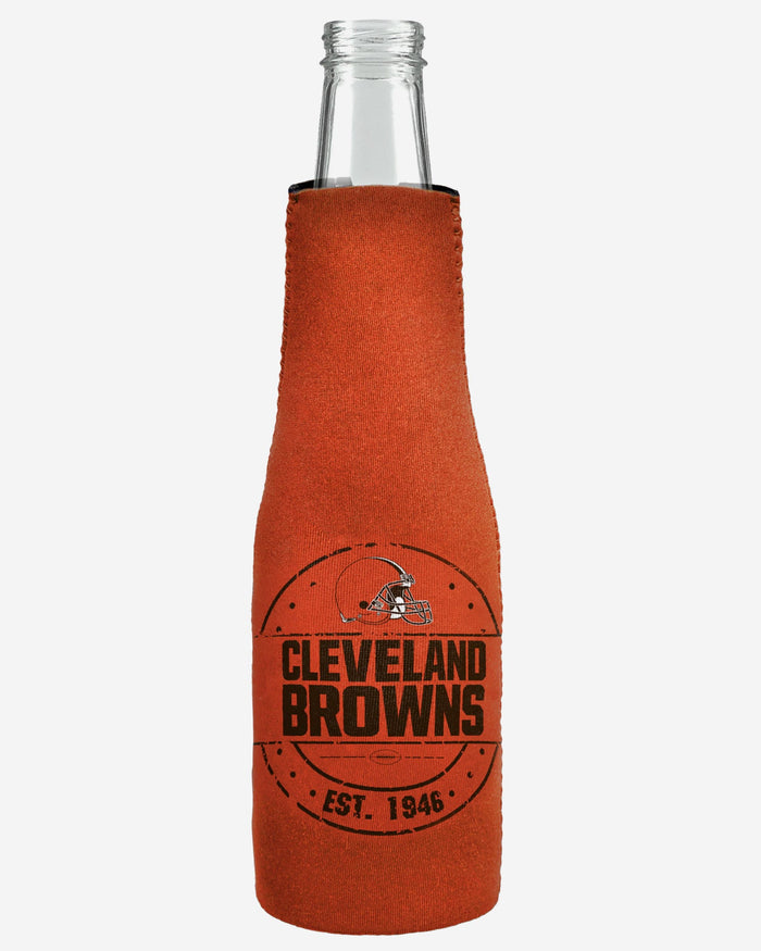 Cleveland Browns Insulated Zippered Bottle Holder FOCO - FOCO.com